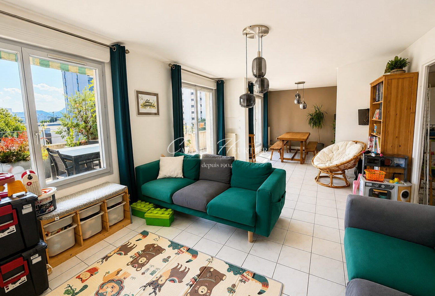 GRENOBLE Appartement T5 avec grande terrasse VIGNY MUSSET — photo 1