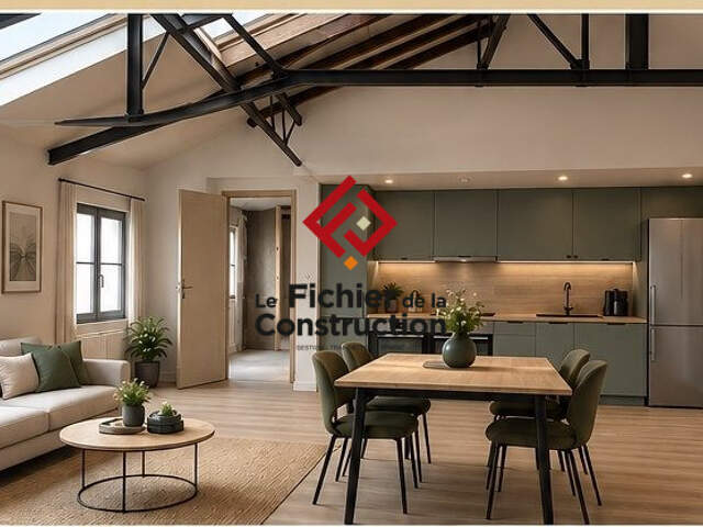 Lot de 4 plateaux pour création d'appartements — photo du bien