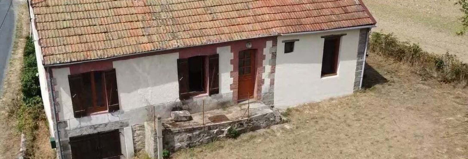 Maison 3 Pièces 45 m² à vendre à Saint-Chabrais (23130)
