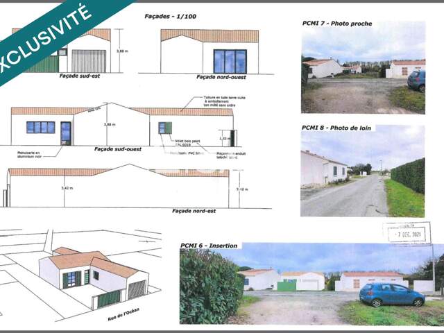 Terrain constructible de337m2 avec permis accepté — photo du bien