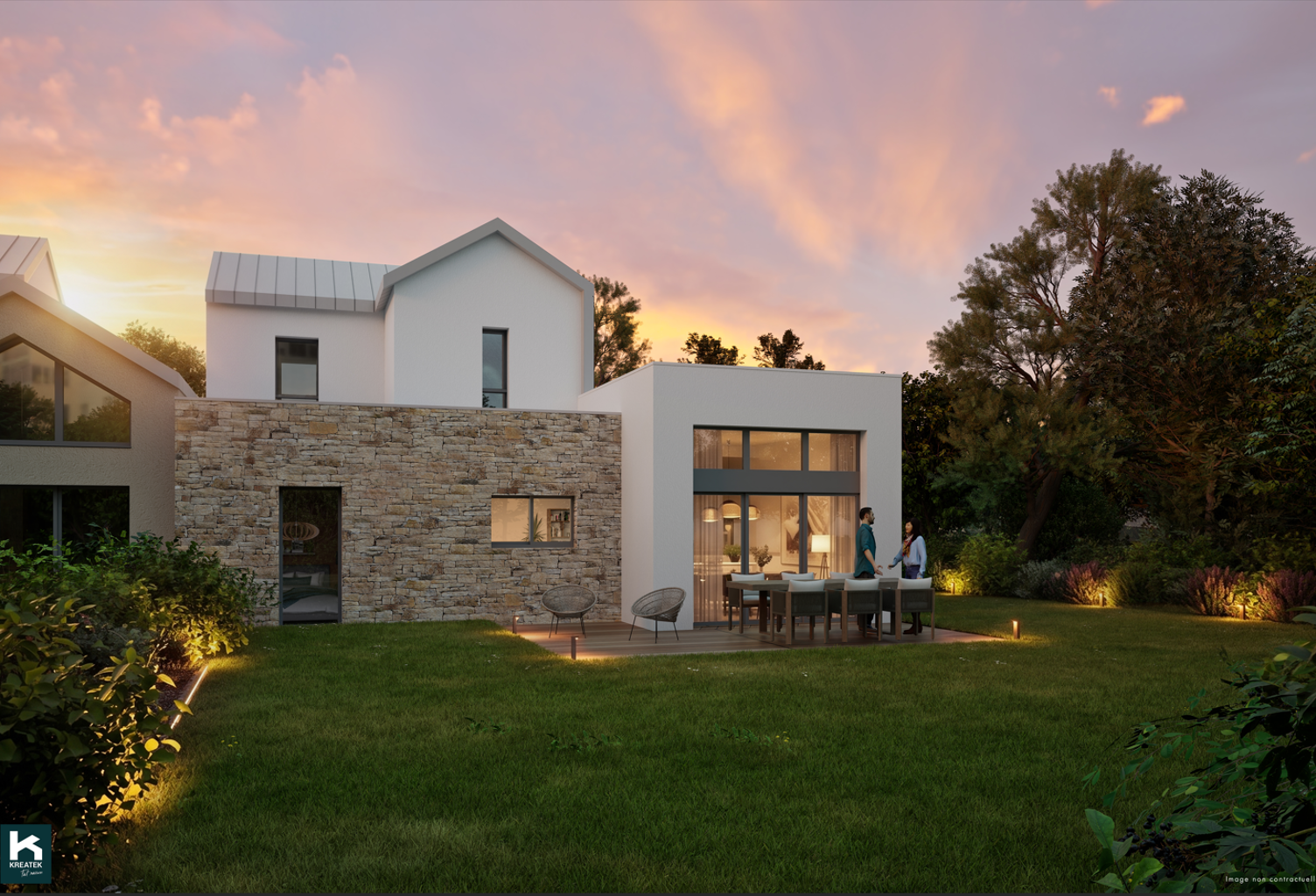 Projet construction Maison neuve 100m² + Terrain 450m² à St Hilaire de Riez — photo 1