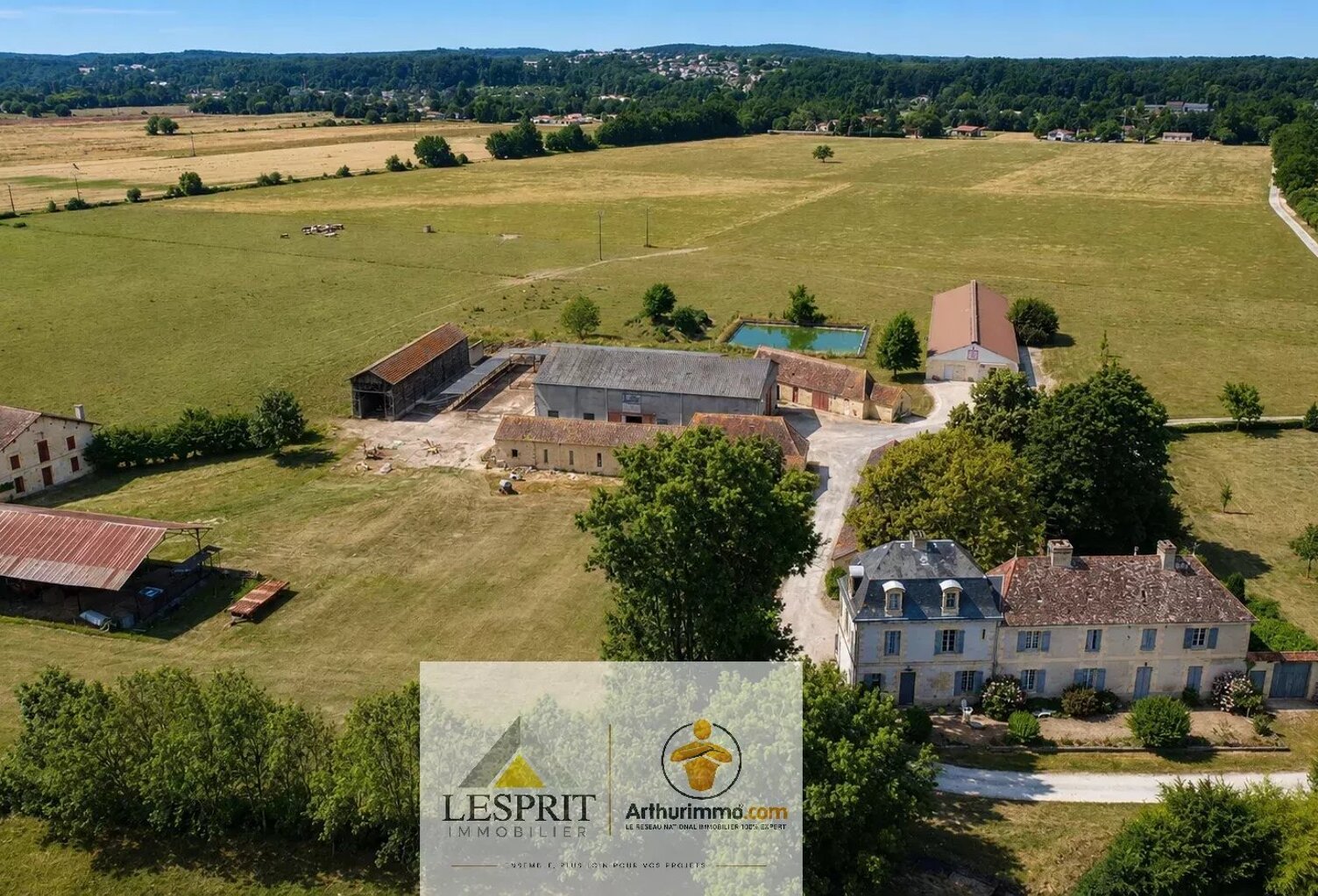 Domaine d’exception en Dordogne – Vallée de la Dordogne, proche Bergerac — photo 1