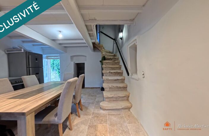Maison en pierre 120 m²  10 m sous toit  Pouzilhac — photo 2
