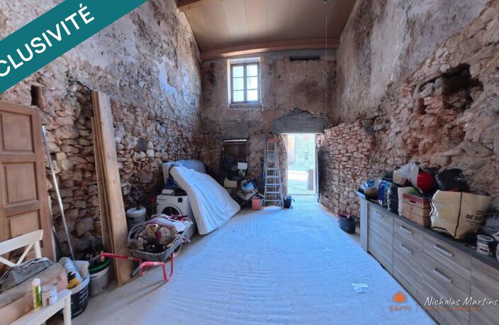 Maison en pierre 120 m²  10 m sous toit  Pouzilhac — photo 3