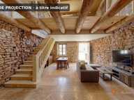 Maison en pierre 120 m²  10 m sous toit  Pouzilhac — photo 4