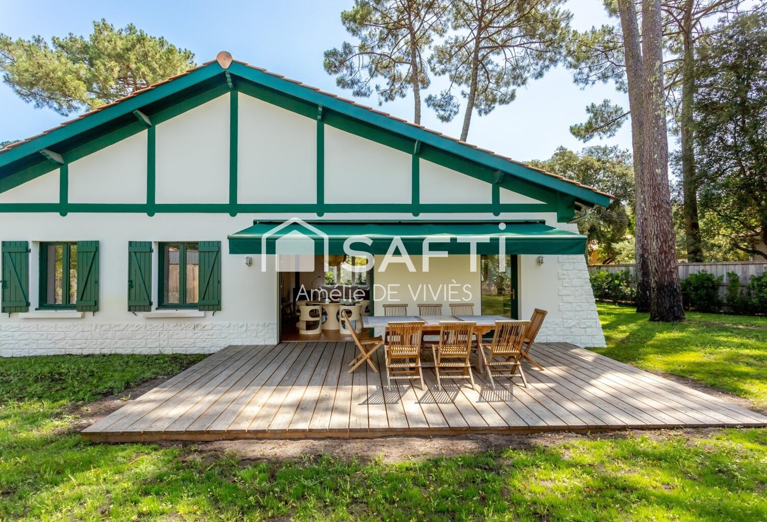 Lacanau | Maison basque rénovée | 3 chambres | au lac Š 110m² — photo 1
