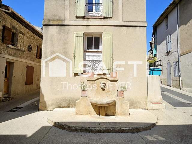 magnifique maison de ville avec salon vouté en pierre apparente — photo du bien