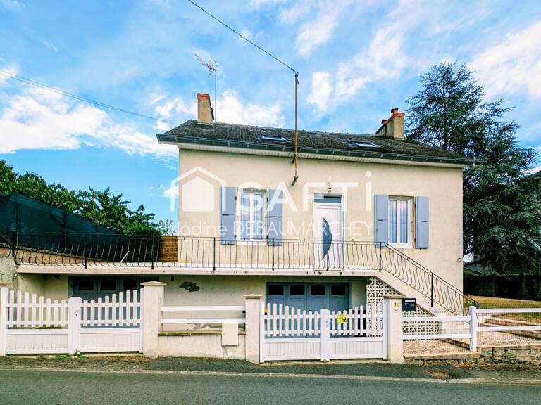Le charme de la pierre et le confort du plain-pied à deux pas du bourg : découvrez cette maison rénovée de 89 m² avec jardin à Palinges. — photo 1