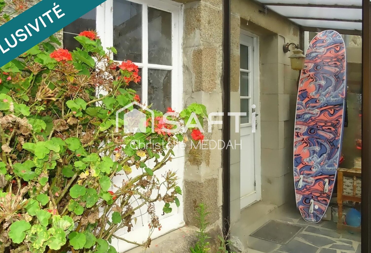 Maison en pierre   2 chambres  La Richardais — photo 1