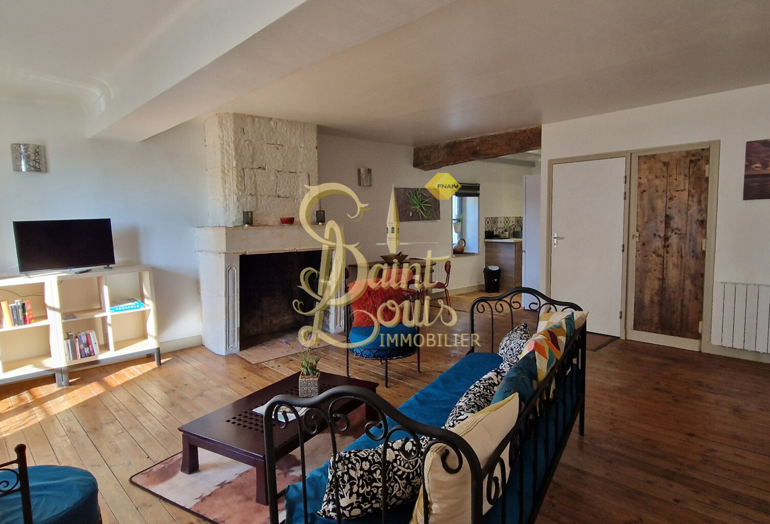 APPARTEMENT T3 MEUBLE DE 87 M2 - 2 CHAMBRES - CELLIER ET ESP — photo 1