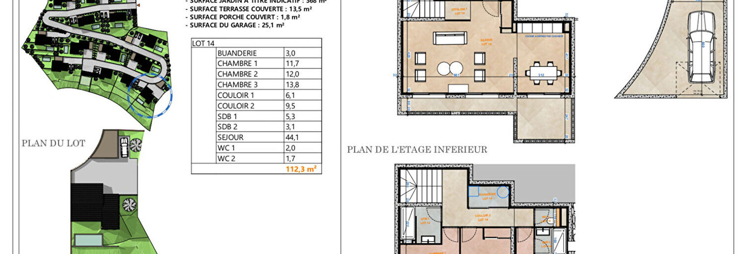 Maison 4 Pièces 113 m² à vendre à Borgo (20290)