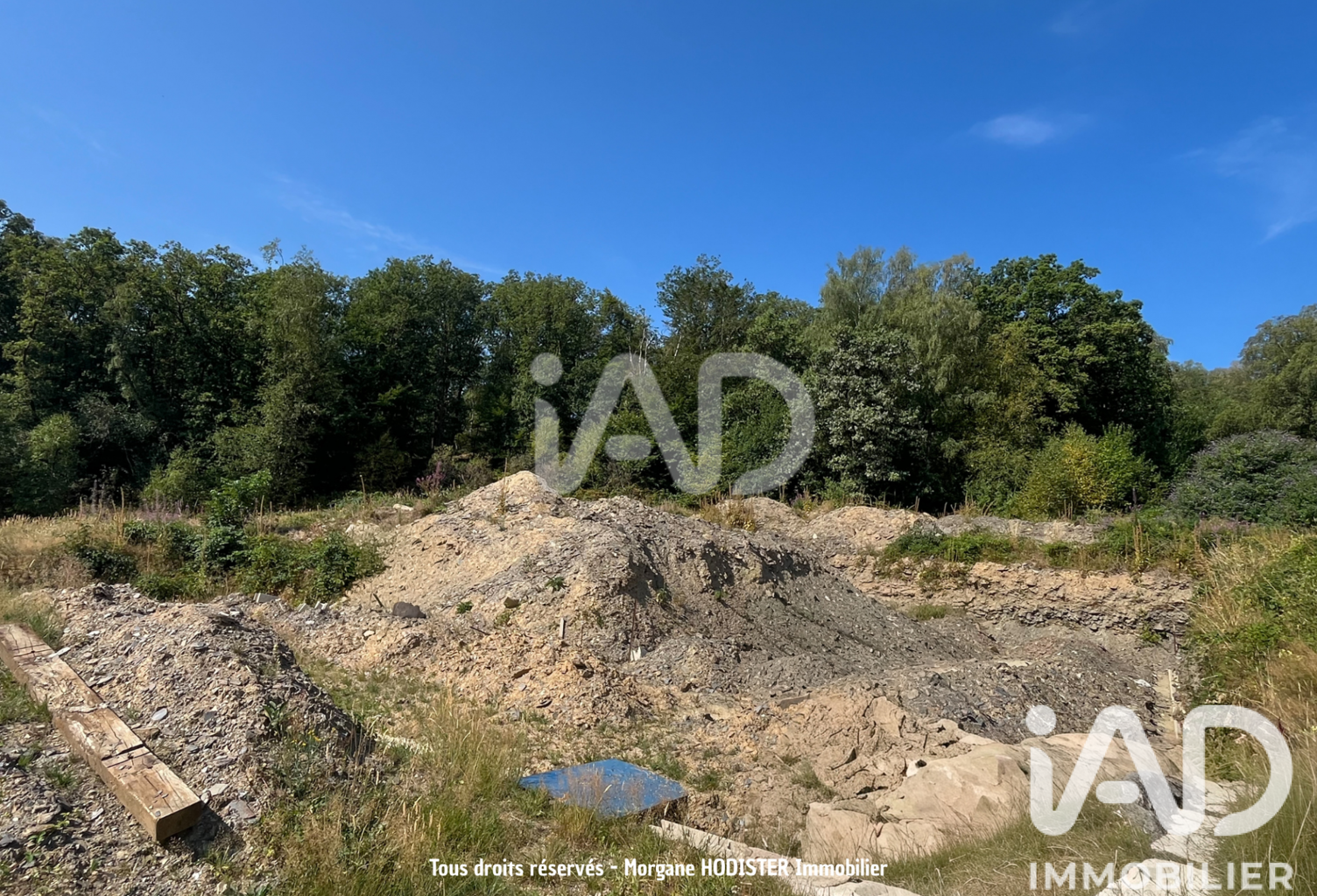 Vente Terrain à bâtir 1 153 m&sup2; — photo 1