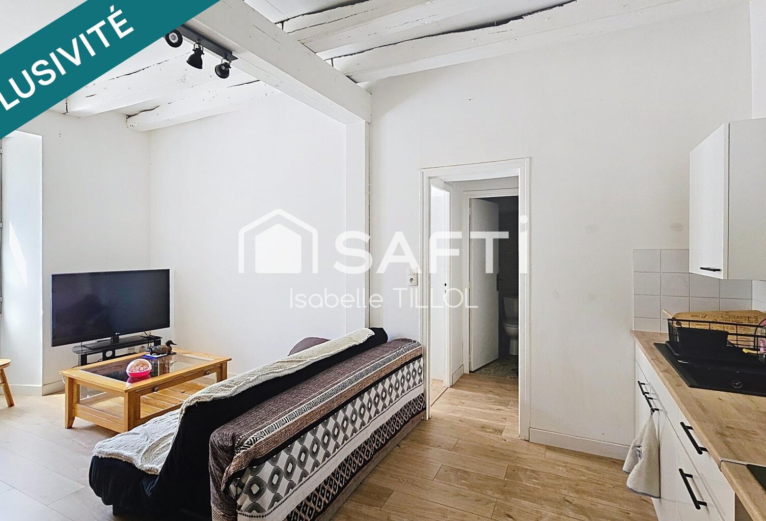 Appartement T2 immeuble de caractère — photo 1