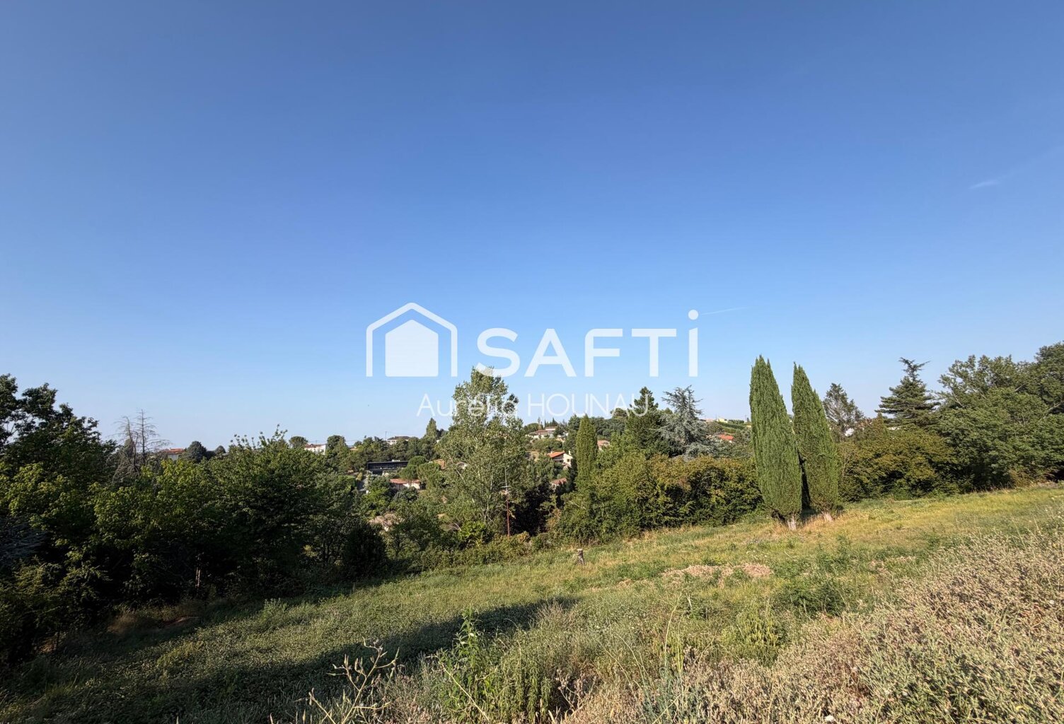 Terrain de 1545m² sur les hauteurs de Lacroix-Falgarde — photo 1