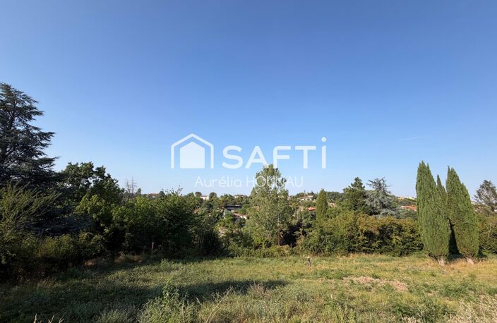 Terrain de 1545m² sur les hauteurs de Lacroix-Falgarde — photo 2