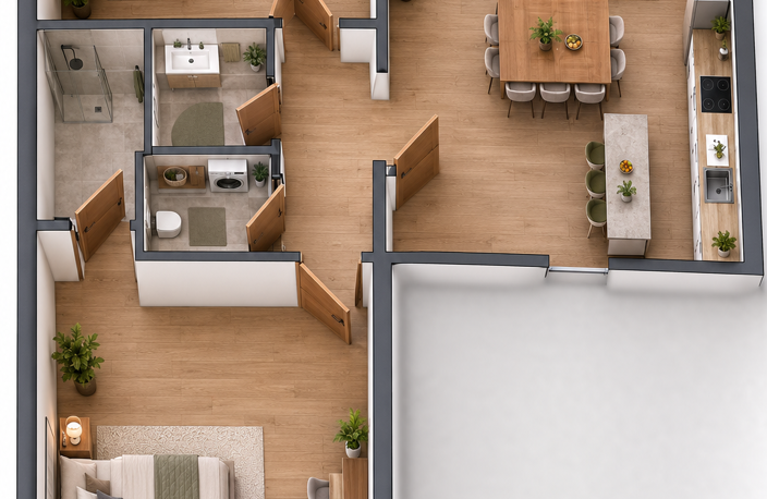 Vente Appartement 3 pièces — photo 2