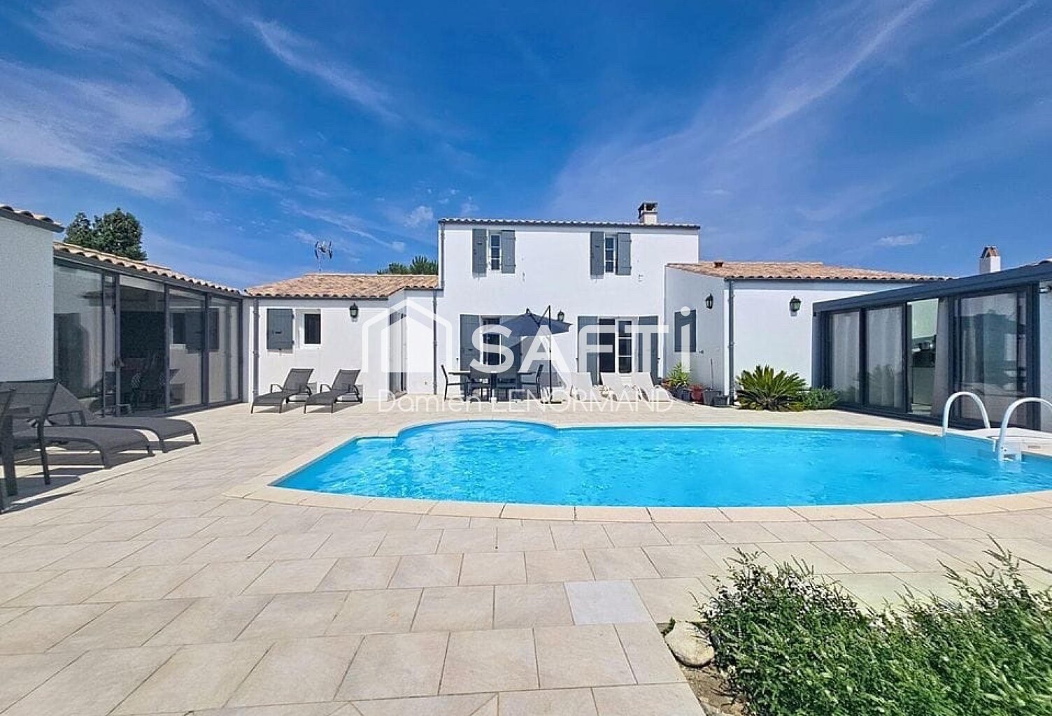Villa proche mer à St Denis d'Oléron avec piscine — photo 1