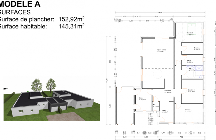 Vente Maison/villa 6 pièces — photo 2