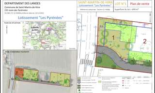 Terrain  499 m² à vendre à Saint-Martin-de-Hinx (40390)