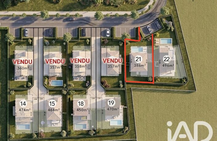Vente Terrain à bâtir 386 m&sup2; — photo 2