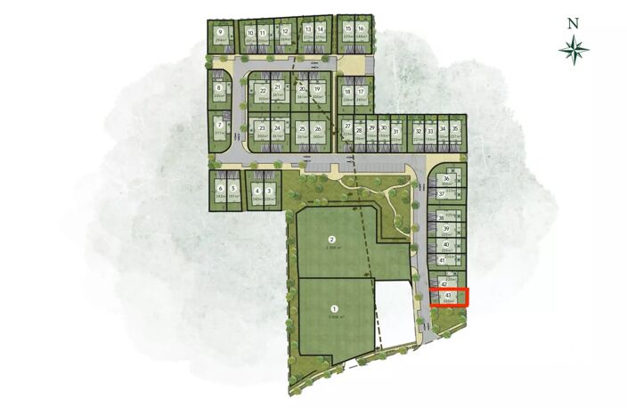 Vente Terrain à bâtir 200 m&sup2; — photo 2