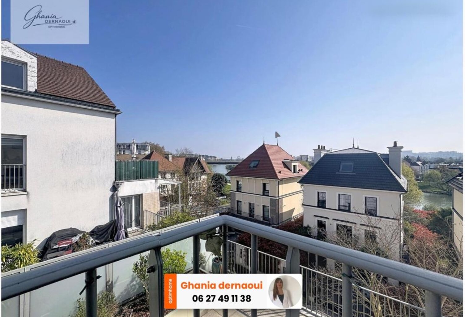 LE PERREUX-SUR-MARNE – VUE EXCEPTIONNELLE SUR LA MARNE – 2 MIN RER A – 4 PIÈCES 75 M² – DERNIER ÉTAGE – ASCENSEUR – BALCONS – PARKING — photo 1