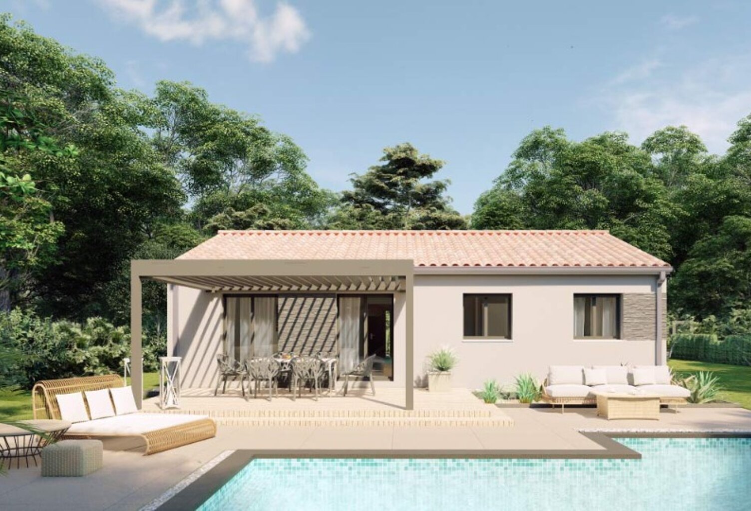Maison à construire à Saint-Nexans (24520) — photo 1