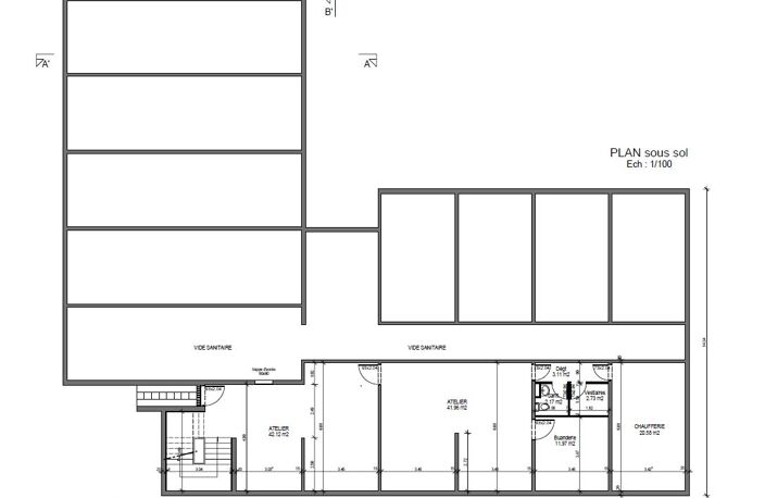 À vendre immeuble de 760 m2 à Loches, quartier des Bas Clos — photo 5