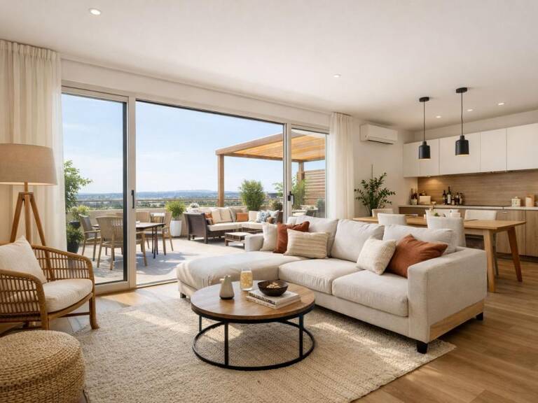 **Magnifique T4 de 73 m² – Terrasse plein Sud de 20 m², climatisation et parking en sous-sol** — photo 1