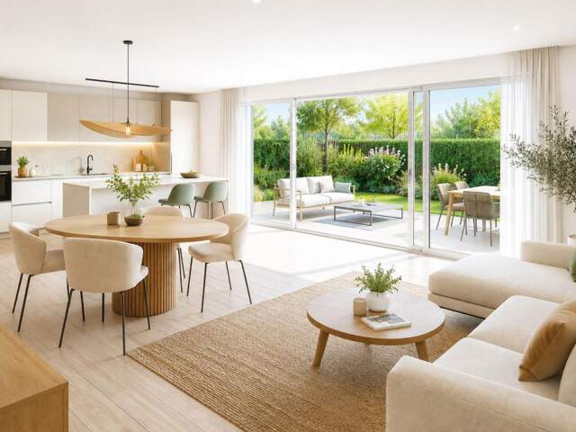 Splendide T3 de 63 m² avec jardin, terrasse et parking — photo du bien