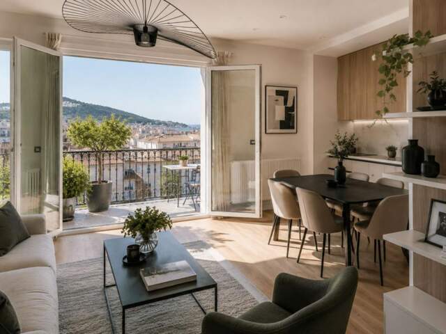 Appartement T2 de 41 m² avec terrasse et parking privatif – Toulon — photo du bien