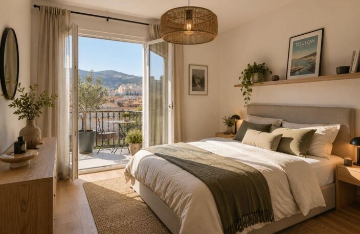 Appartement T2 de 41 m² avec terrasse et parking privatif – Toulon — photo 3