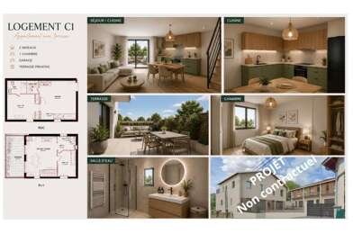 Appartement 3 pièces 176000 €