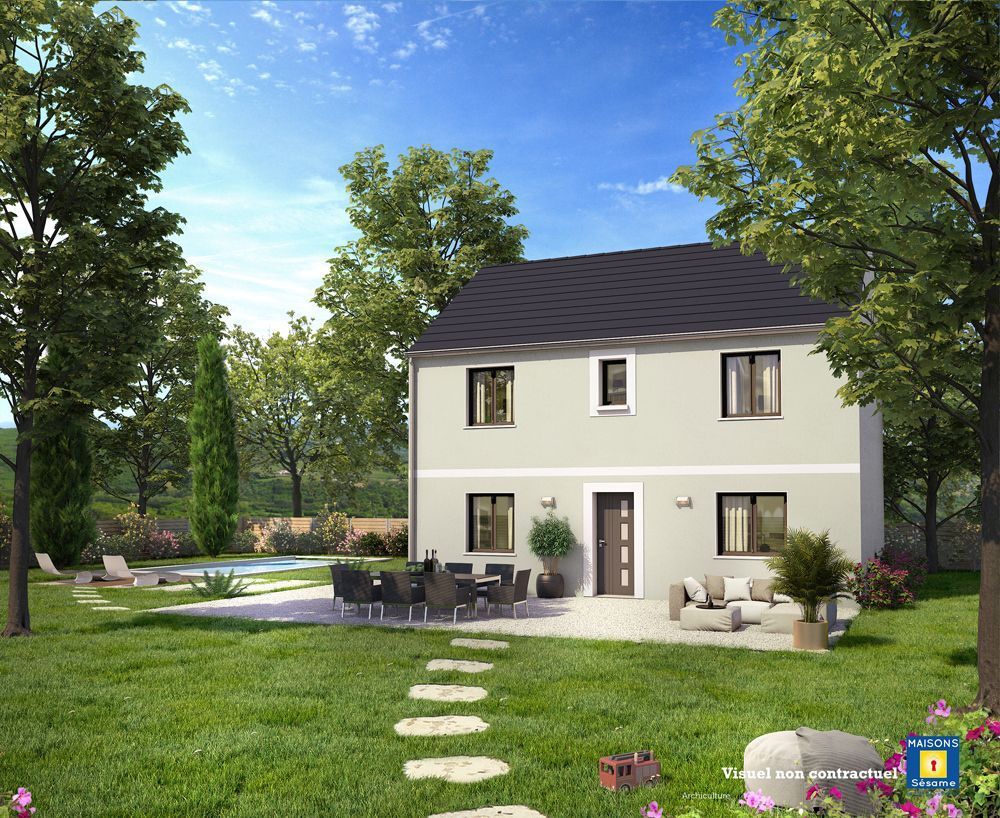 Projet de construction d'une maison 102 m² avec terrain à BORAN-SUR-OISE (60)