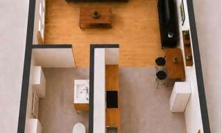 Appartement 1 Pièce 30 m² à louer à Bagneux (92220)