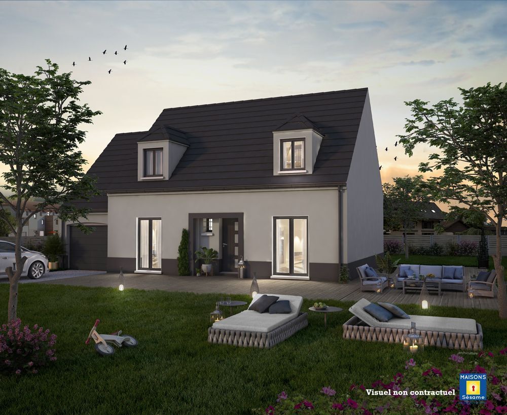 Projet de construction d'une maison 149 m² avec terrain à BARON (60)