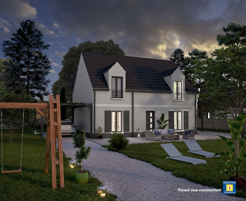 Projet de construction d'une maison 101 m² avec terrain à BELLE-EGLISE (60)