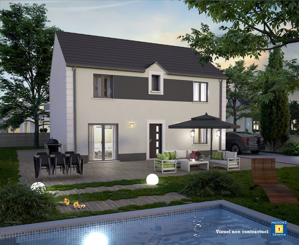 Projet de construction d'une maison 103 m² avec terrain à ACY-EN-MULTIEN (60)