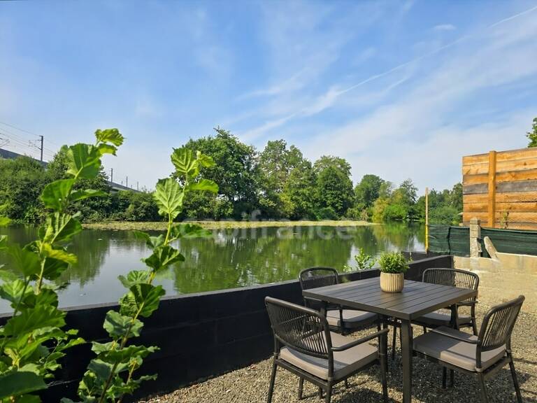 Neuville-sur-Sarthe - Terrain de loisirs de 425 m² en bord de Sarthe. Posez vos valises et profitez ! — photo 1