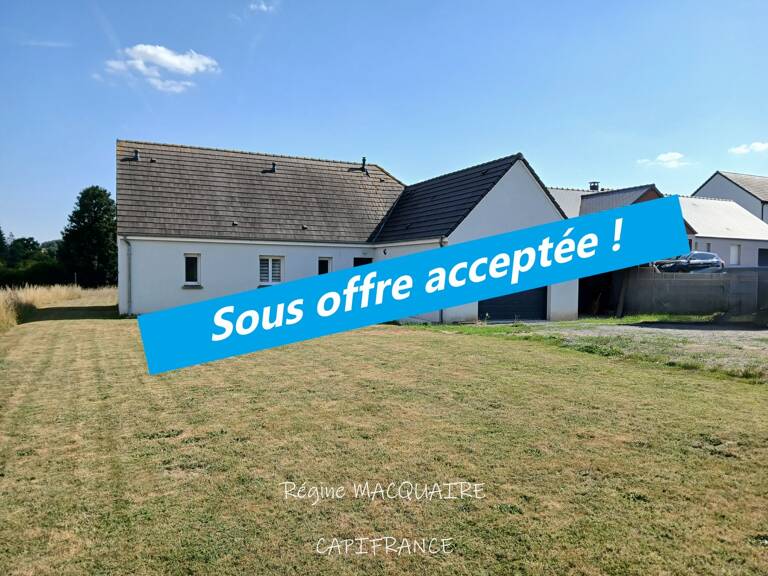 À vendre – Pavillon récent de plain‑pied (RT2012) : 4 pièces, 3 chambres, 1 259 m² de terrain, 44 m² de combles aménageables – Vire (14) — photo 1