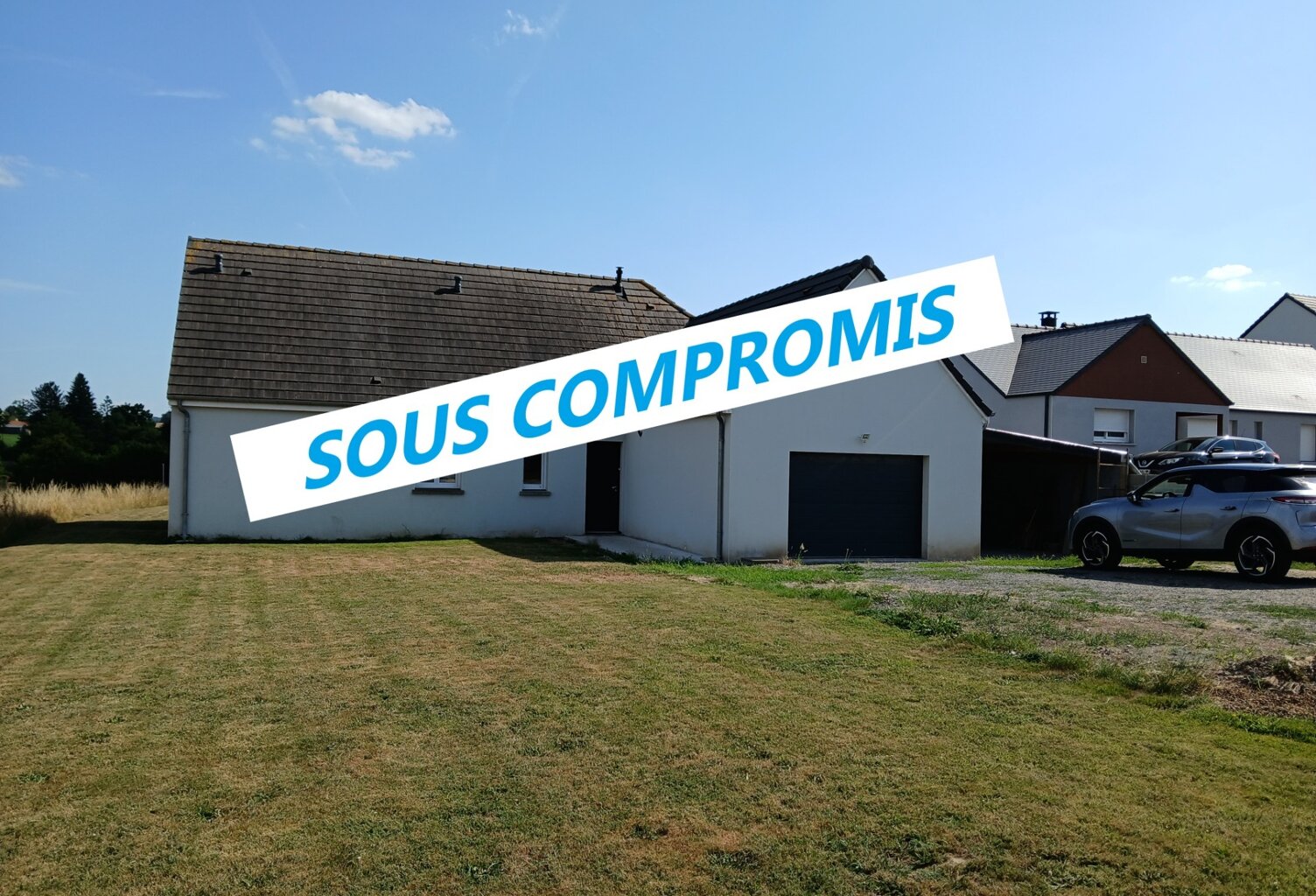 À vendre – Pavillon récent de plain‑pied (RT2012) : 4 pièces, 3 chambres, 1 259 m² de terrain, 44 m² de combles aménageables – Vire (14) — photo 1