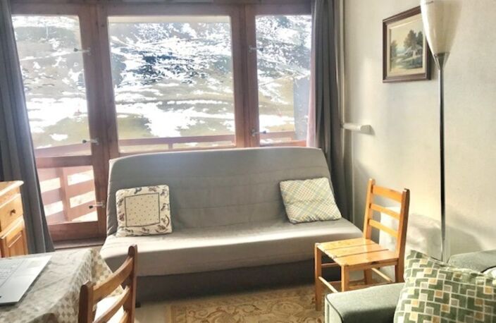 Studio au pied des pistes avec balcon et cellier dans la station de la MONGIE dans les Hautes Pyrénées — photo 4