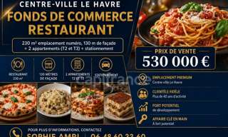 Commerce 4 Pièces 371 m² à vendre à Le Havre (76600)