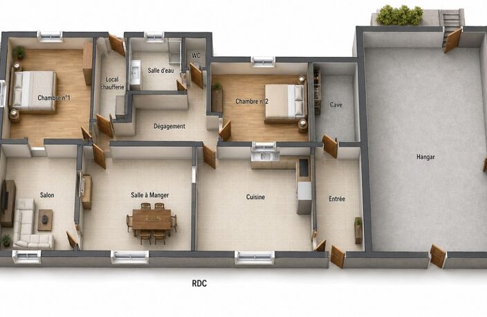 Maison à vendre 6 pièces - Dépendances - 4932 m² — photo 2