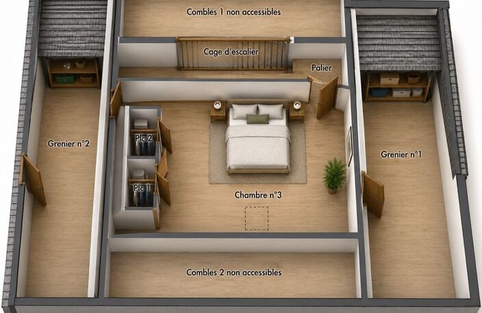 Maison à vendre 6 pièces - Dépendances - 4932 m² — photo 3