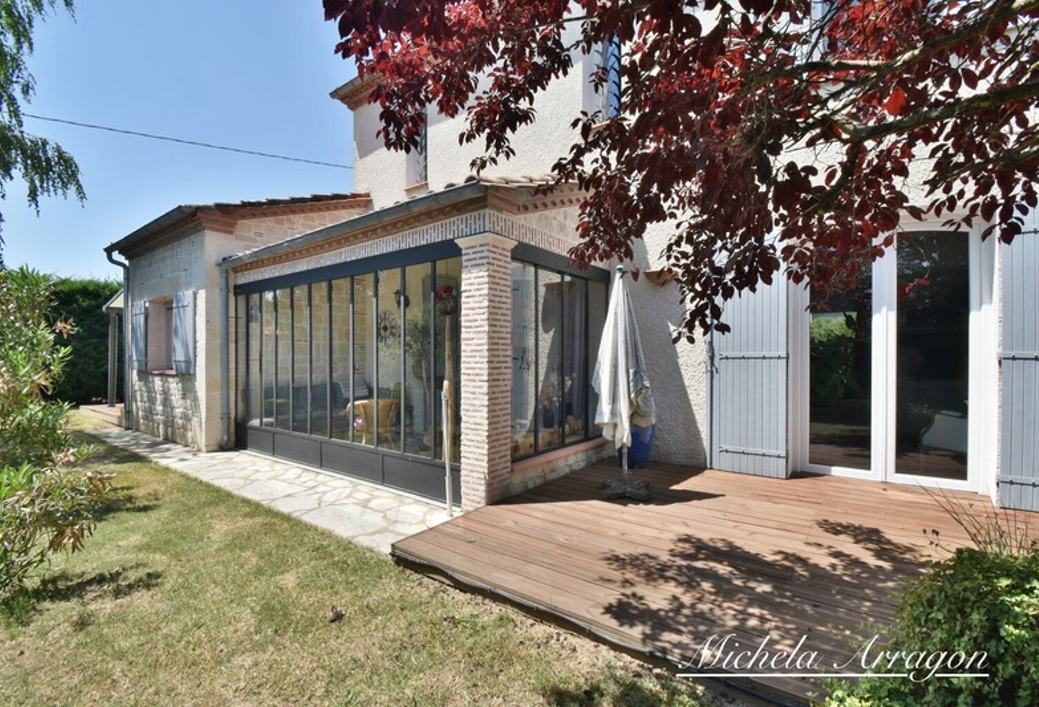 Maison familiale avec parc arboré de plus de 2 000 m² – Grange-sur-Lot — photo 1
