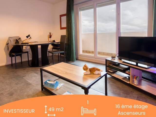 Appartement 2 pièces - 49m2 - PAU - Vue imprenable — photo du bien