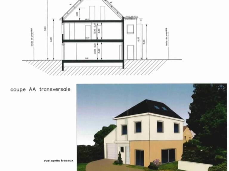 Antony – Quartier des Rabats – Maison à terminer avec gros œuvre — photo 1