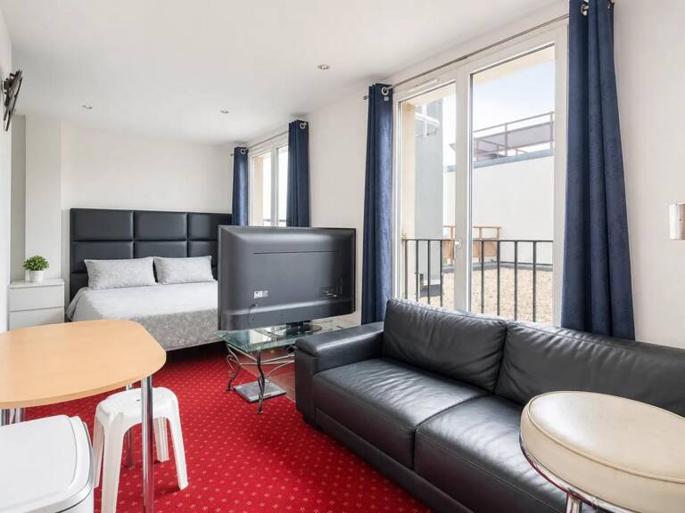 Appartement 1 pièce - 26 m² à Villeneuve-la-Garenne - vendu loué — photo 1