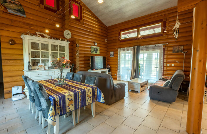 DOMAINE D'EXCEPTION A 45 MIN DE BORDEAUX - CHALET HONKA DE P — photo 4